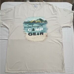 Champion Camp Gear Men's T-Shirt | Size XL | Short Sleeve Graphic Tee